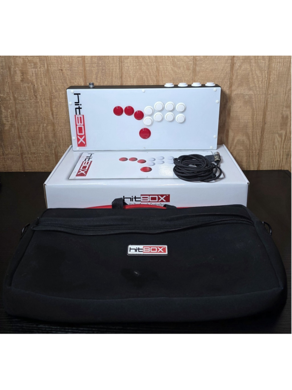 Hitbox Leverless Game Controller HB-003 With Box And Case